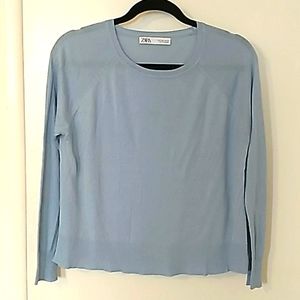 Zara Light Blue Sweater